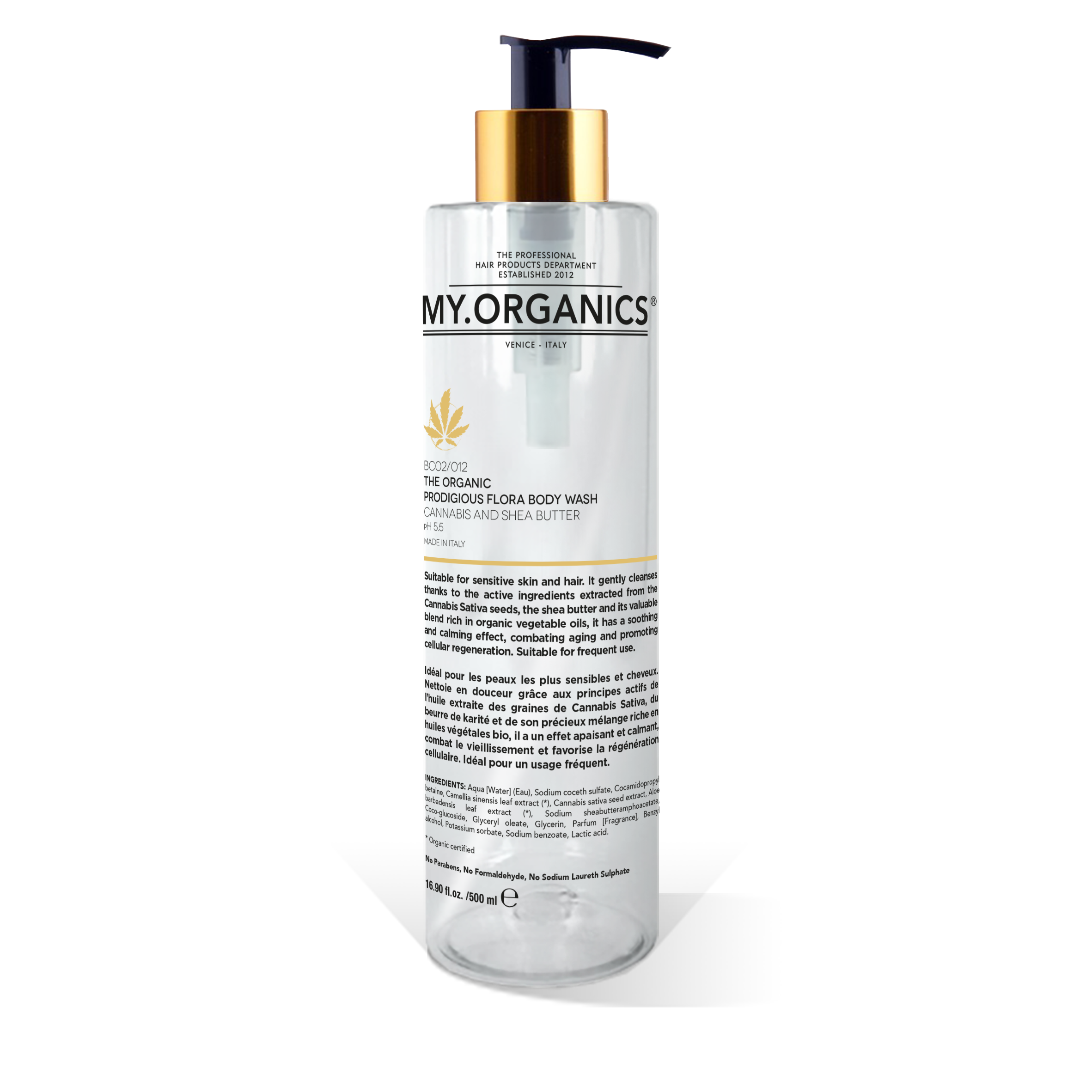 MY.Organics Flora Body Wash – 500 ml