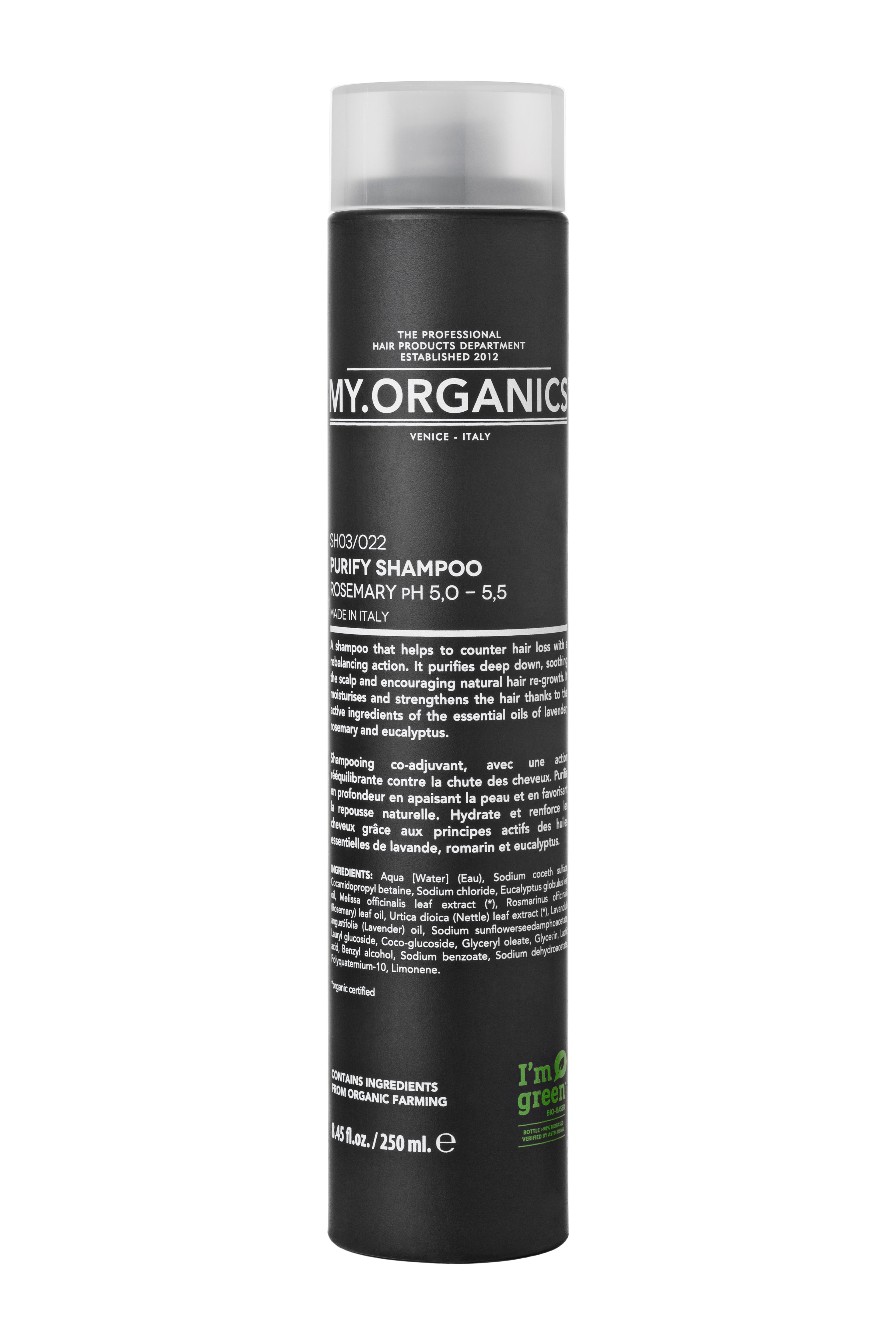 My Purify Shampoo with Rosemary - 250 ml