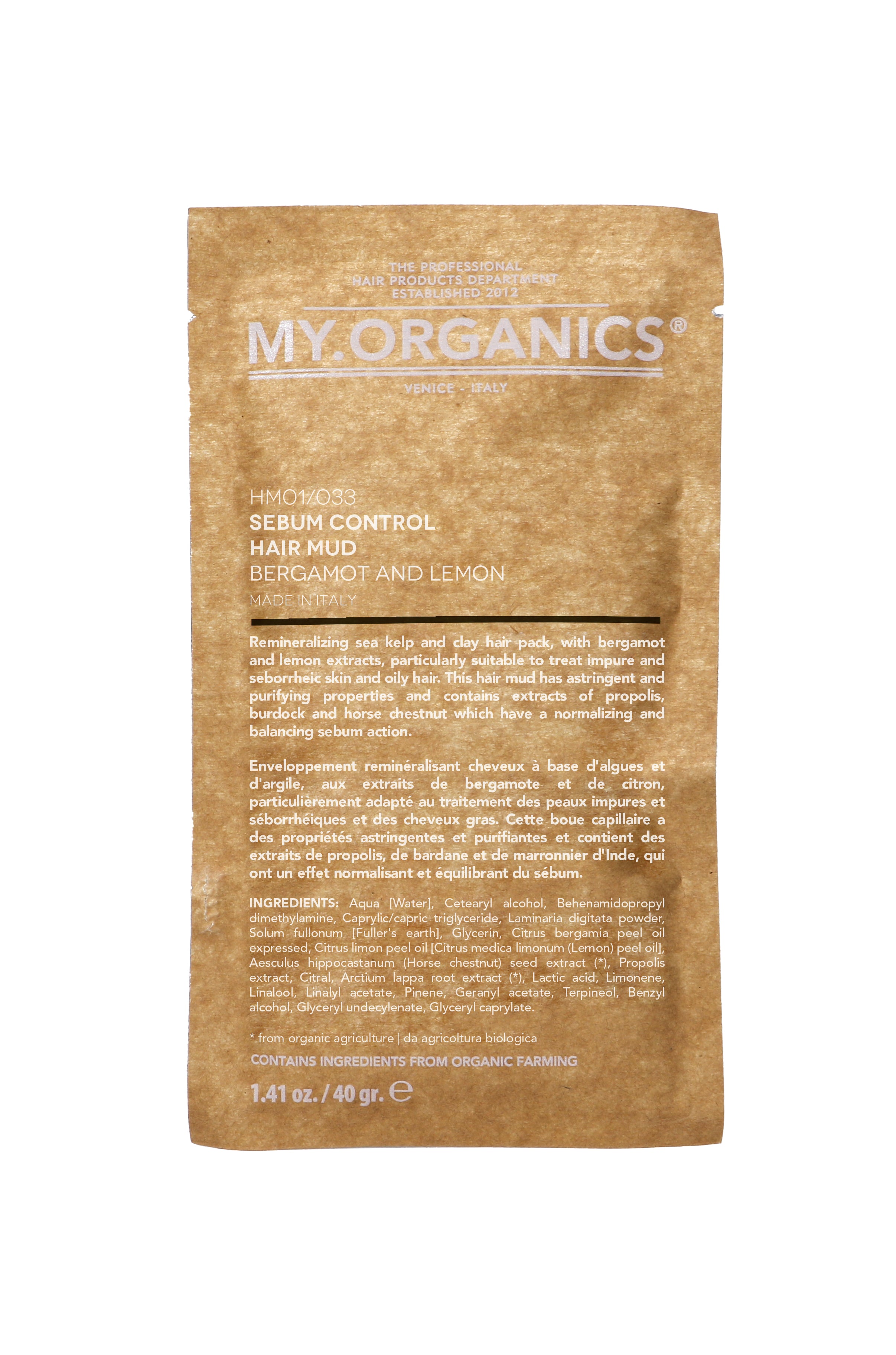 Sebum Control Hair Mud