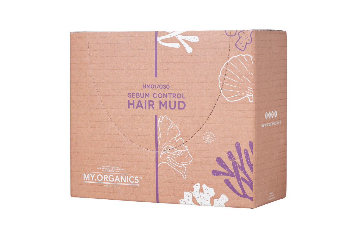 Sebum Control Hair Mud 12 Sachets - 12x40 gr